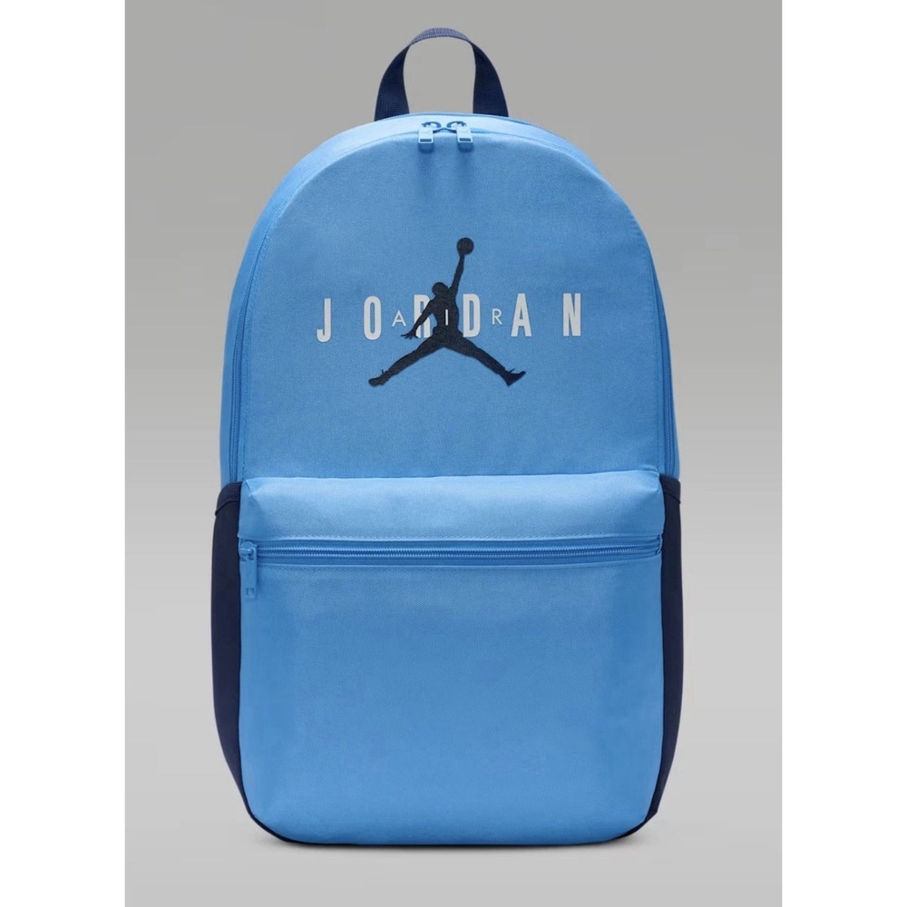 Jordan Air Jumpman Backpack 23L🔥New University Blue Bookbag Large School Bag‎